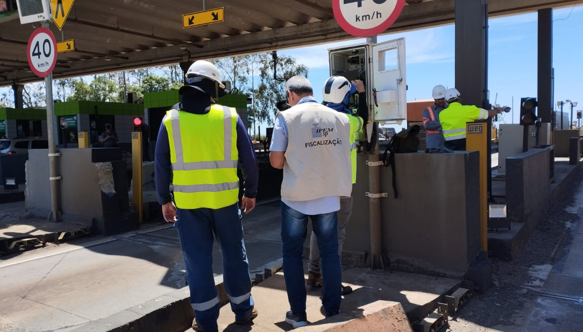 Em Catiguá, Ipem-SP verifica radar na rodovia SP 310